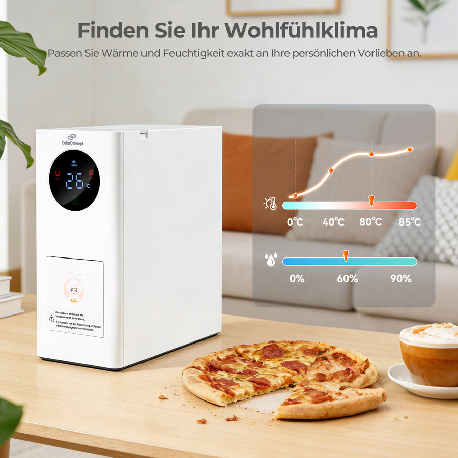 CalmConcept ThermOne Air W2 – Warm- & Kalttuchspender mit Akku