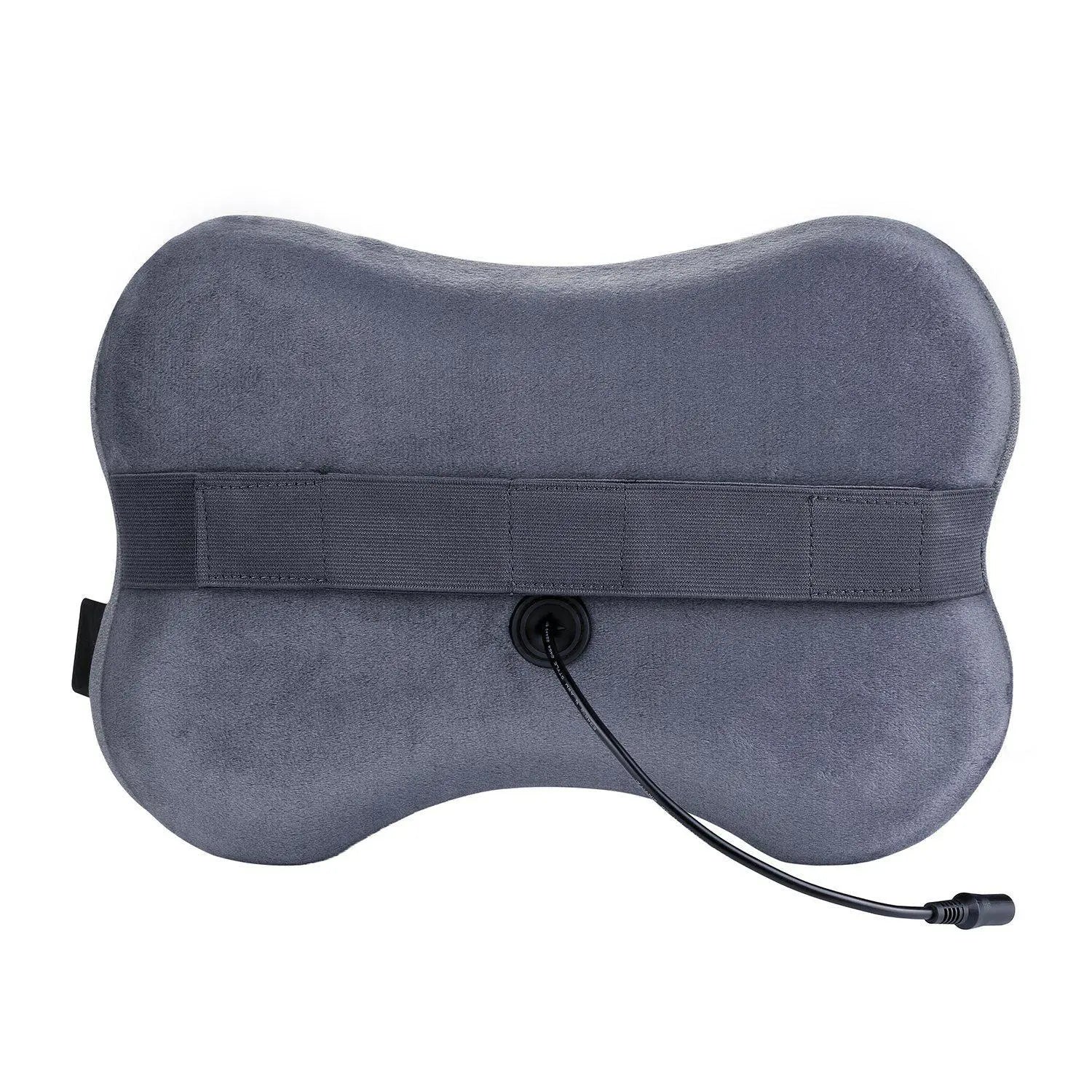 NAIPO Massagekissen Shiatsu Flauschiges Massagegerät mit 3D-rotierenden Massageköpfen, Infrarot Wärmefunktion